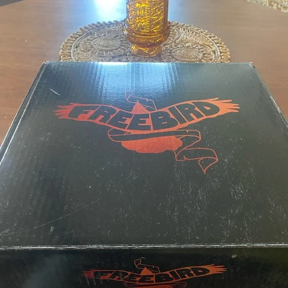 Black Freebird discontinued Snakeskin Boots - Picture 3 of 6